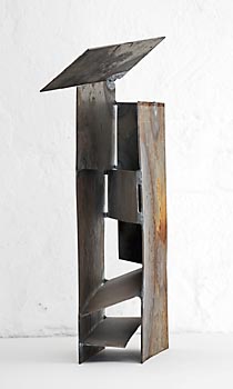 HD Heckes, Stahlplasik, Stahlobjekt, Turm, 12/24/38 cm, 1974